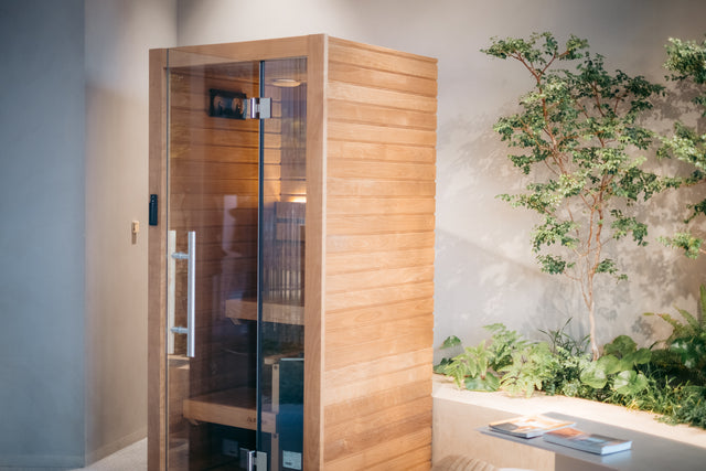 SUMUFUMU TERRACE 新宿に設置・自宅用サウナAuroom Cala Mini