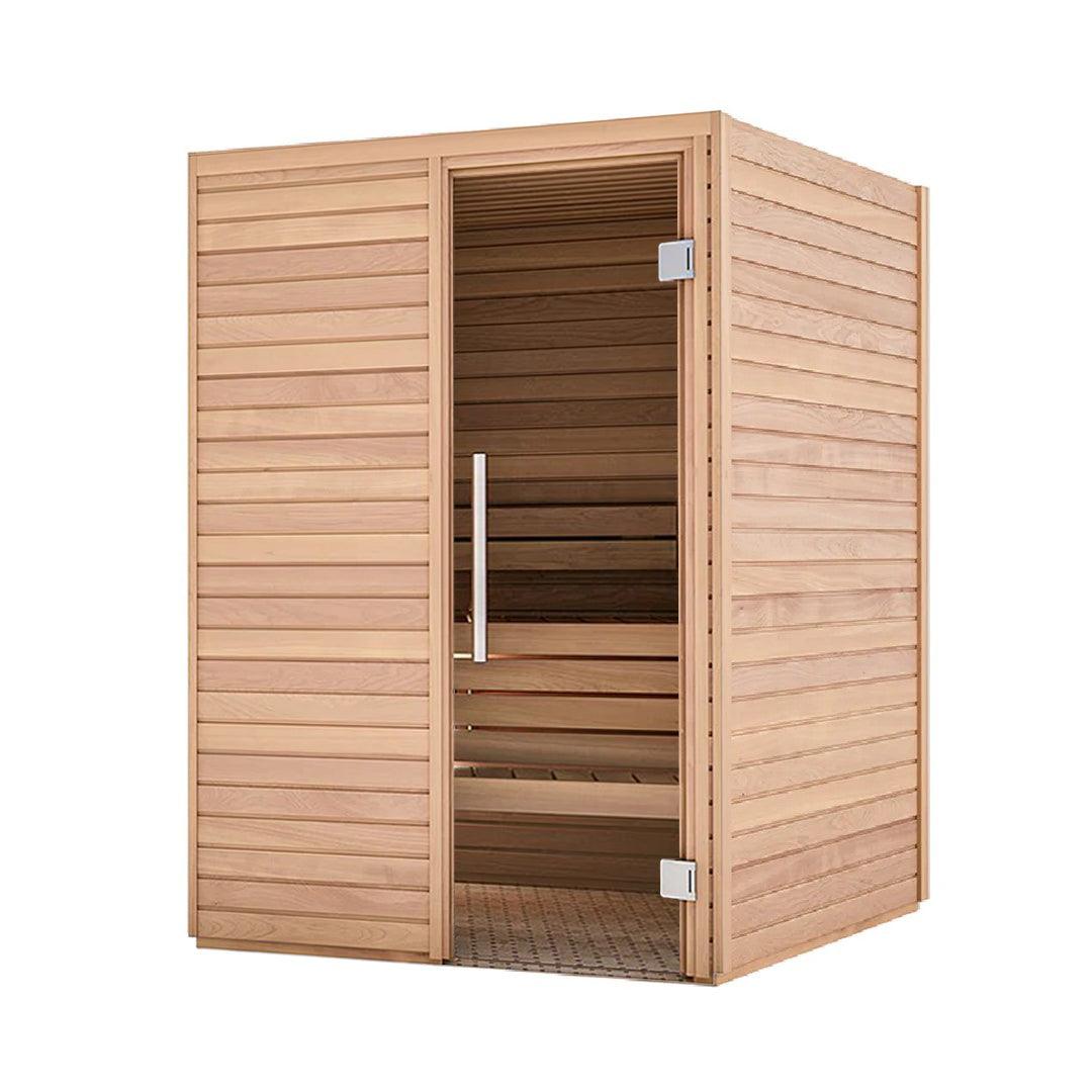 北欧産キャビンサウナ Auroom Cala Wood(2-3人用 / 選べる2サイズ / マンション・賃貸設置可)