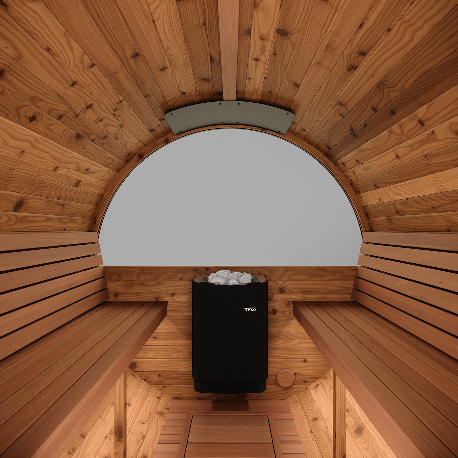 北欧産バレルサウナ 1.8m(4-6人用 / Home Model / 1番人気サイズ / 耐用年数20年以上)