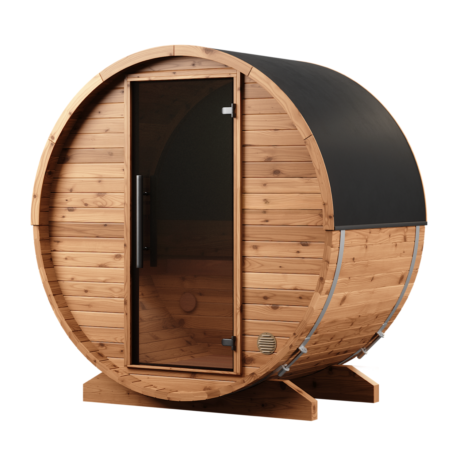 北欧産バレルサウナ 1.2m(2-3人用 / Home Model / 小型モデル / 耐用年数20年以上)