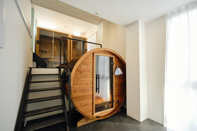 totonoüの大阪サウナショールームに展示されたサウナ