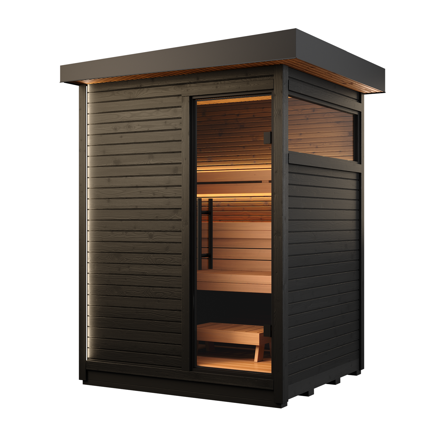 屋外用サウナ "Auroom Kaia S" -北欧産-（3-4人用 / 屋外用 / 家庭用サウナ / 事業用サウナ）