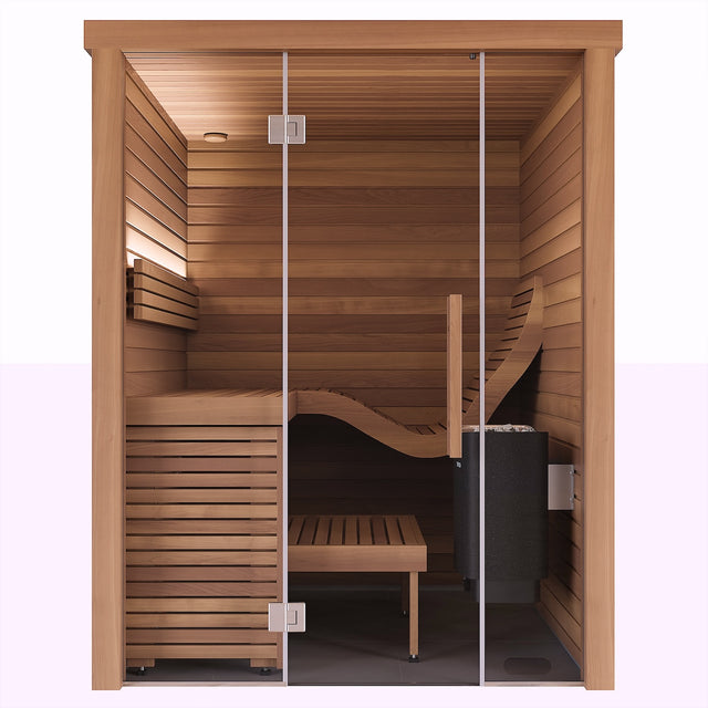 totonoüの北欧産・キャビンサウナ「Auroom Cala Suite」外観（2-3人用 / 自宅サウナ / 家庭用サウナ / 事業用サウナ）