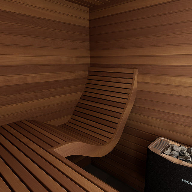 【田中亜土夢モデル】Auroom Cala Suite Corner -北欧産-（2-3人用 / 家庭用サウナ / 事業用サウナ）