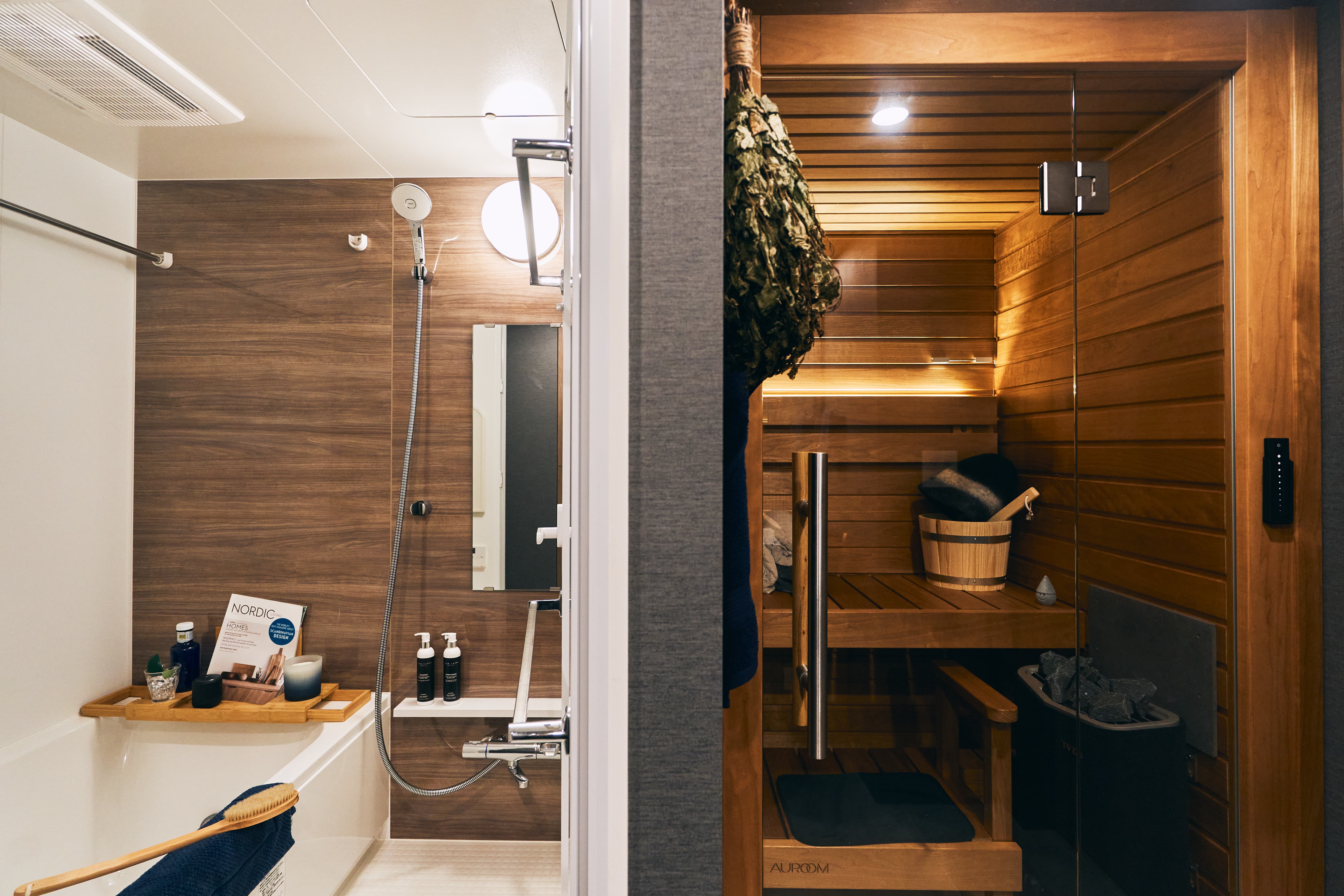 キャビンサウナ Auroom Mini （北欧産） │ totonoü